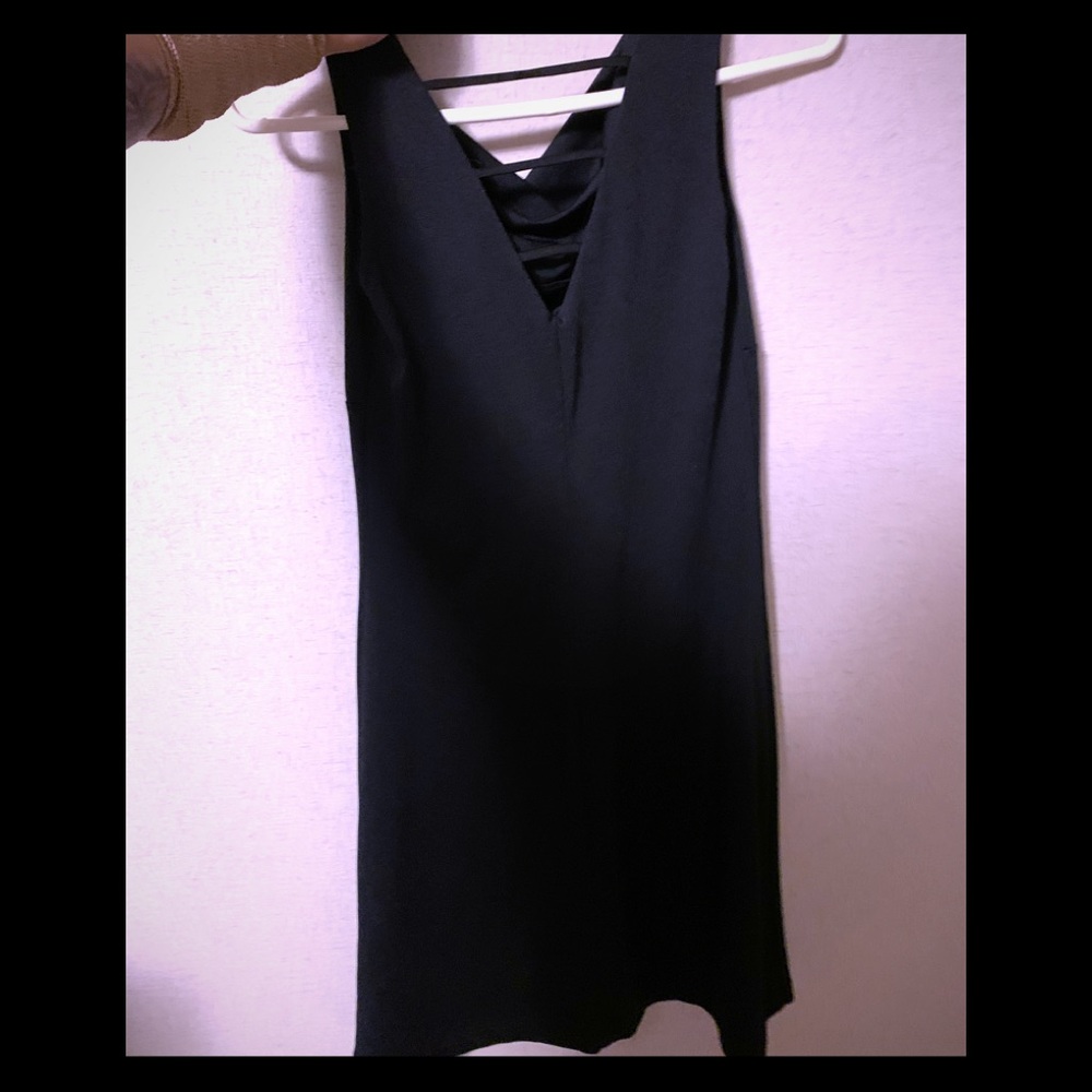 Cute black slinky dress